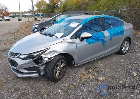 2017 Chevrolet Cruze Lt Auto из США, поврежденный, VIN 1G1BE5SM2H7225894